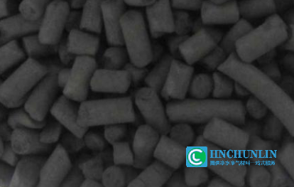 煤質柱狀炭的床層阻力變化